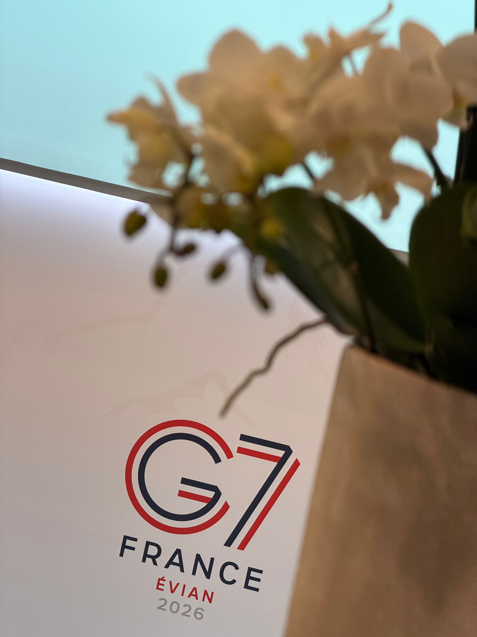 G7, Evian. Photo David Colliau.